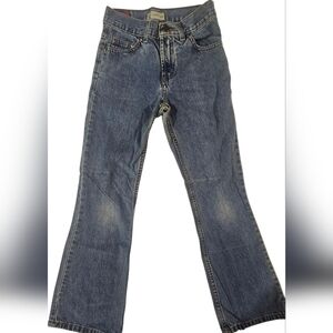 Arizona Jean Company Men's Bootcut Jeans in Blue